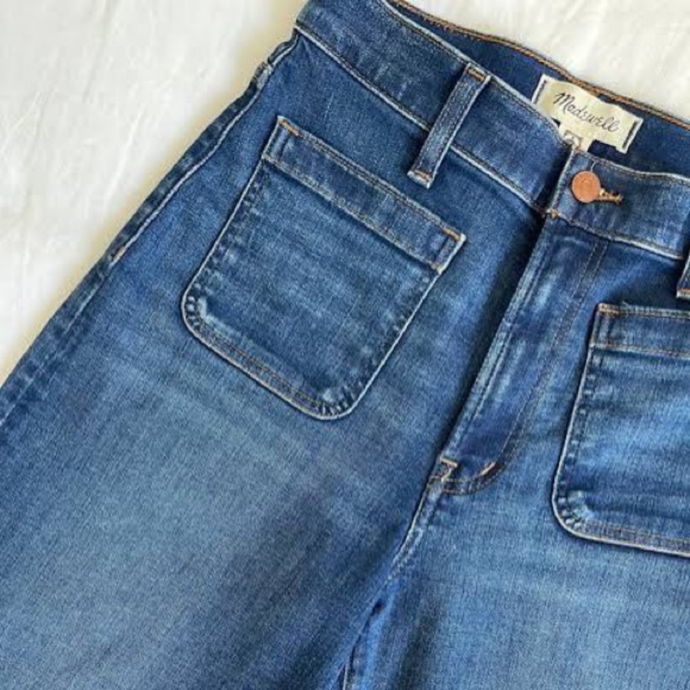 NWT Madewell Emmett Wide Leg Jeans
